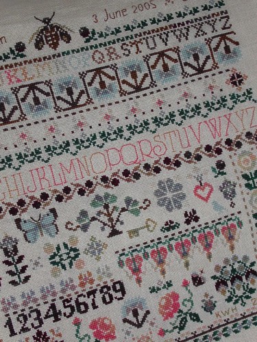 Butternut Road sampler finished