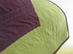 Colour block quilt reverse