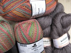 Sock yarn haul