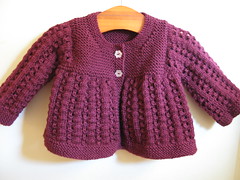 Vintage wine cardi