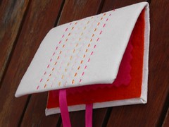 tropical stripe needle case