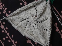 Pinwheel Blanket beginnings