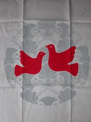 Peace on Earth tea towel